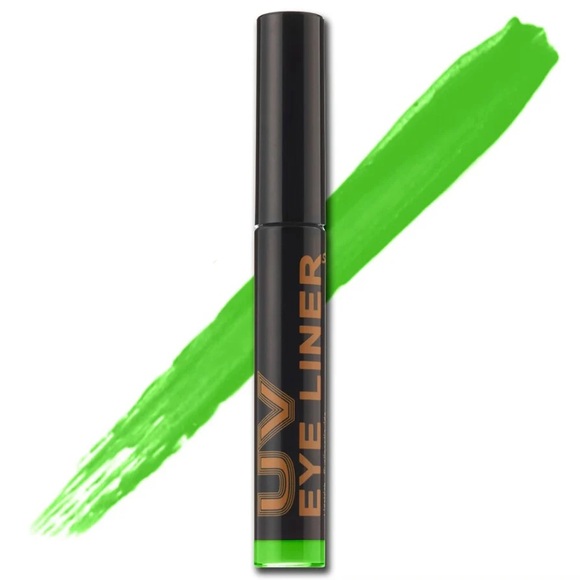 Neon Green Glow in the Dark UV Vegan Liquid Eyeliner FACTORY SEALED - Picture 1 of 2